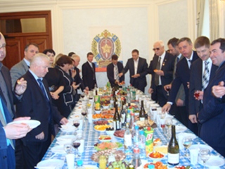 Клуб в гостях у Клуба. Национальный банковский клуб. 17 февраля 2011 г.