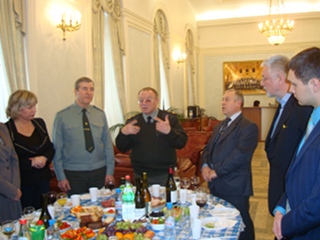 Клуб в гостях у Клуба. Национальный банковский клуб. 17 февраля 2011 г.