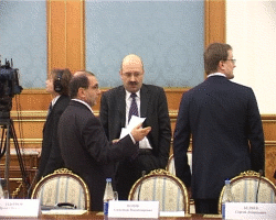 Встреча Председателя Правительства РФ В.Зубкова с членами Совета АРБ 07 февраля 2008 г.