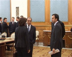 Встреча Председателя Правительства РФ В.Зубкова с членами Совета АРБ 07 февраля 2008 г.