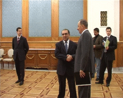 Встреча Председателя Правительства РФ В.Зубкова с членами Совета АРБ 07 февраля 2008 г.