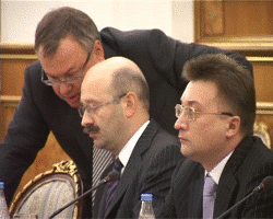 Встреча Председателя Правительства РФ В.Зубкова с членами Совета АРБ 07 февраля 2008 г.