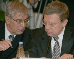 Встреча Председателя Правительства РФ В.Зубкова с членами Совета АРБ 07 февраля 2008 г.