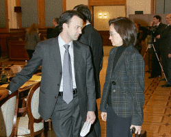 Встреча Председателя Правительства РФ В.Зубкова с членами Совета АРБ 07 февраля 2008 г.