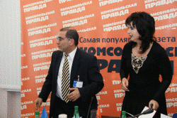 Круглый стол в Комсомольской Правде 14 мая 2008 г.