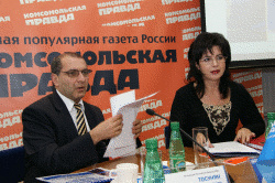 Круглый стол в Комсомольской Правде 14 мая 2008 г.