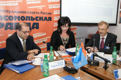 Круглый стол в Комсомольской Правде 14 мая 2008 г.