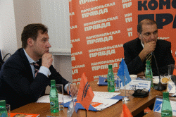 Круглый стол в Комсомольской Правде 14 мая 2008 г.