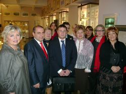 Посещение делегацией НБК Спецфонда ФГУП «Гознак» - закрытого хранилища уникальных образцов монет (Москва, 24 марта 2010 года)