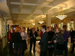 Посещение делегацией НБК Спецфонда ФГУП «Гознак» - закрытого хранилища уникальных образцов монет (Москва, 24 марта 2010 года)