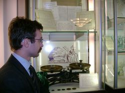 Посещение делегацией НБК Спецфонда ФГУП «Гознак» - закрытого хранилища уникальных образцов монет (Москва, 24 марта 2010 года)