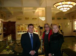 Посещение делегацией НБК Спецфонда ФГУП «Гознак» - закрытого хранилища уникальных образцов монет (Москва, 24 марта 2010 года)