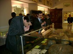 Посещение делегацией НБК Спецфонда ФГУП «Гознак» - закрытого хранилища уникальных образцов монет (Москва, 24 марта 2010 года)