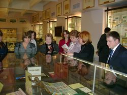 Посещение делегацией НБК Спецфонда ФГУП «Гознак» - закрытого хранилища уникальных образцов монет (Москва, 24 марта 2010 года)