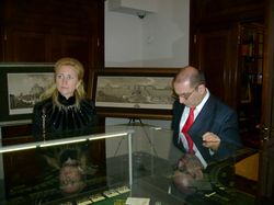 Посещение делегацией НБК Спецфонда ФГУП «Гознак» - закрытого хранилища уникальных образцов монет (Москва, 24 марта 2010 года)