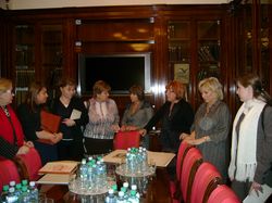 Посещение делегацией НБК Спецфонда ФГУП «Гознак» - закрытого хранилища уникальных образцов монет (Москва, 24 марта 2010 года)