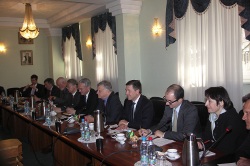 Встреча с французской делегацией в АРБ 12 апреля 2010 г.