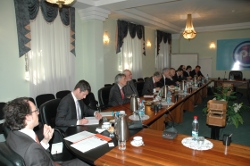 Встреча с французской делегацией в АРБ 12 апреля 2010 г.