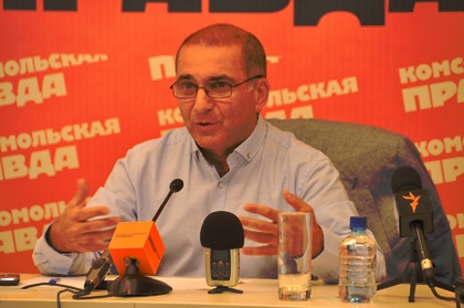 Пресс-конференция Г.Тосуняна в Комсомольской Правде 27 июля 2011
