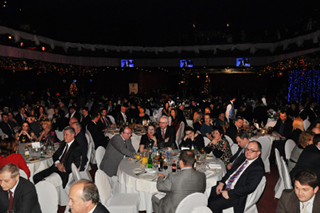 АРБ, Новогодний приём и Церемония награждения Национальной банковской премией, Культурно-развлекательный Центр АРБАТ 14 декабря 2011 г.