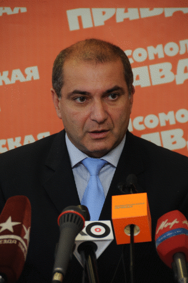 Пресс-конференция Президента АРБ Г.Тосуняна в Комсомольской Правде 22-10-2008