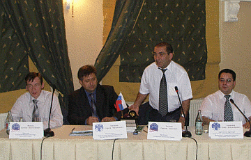 В президиуме совещания